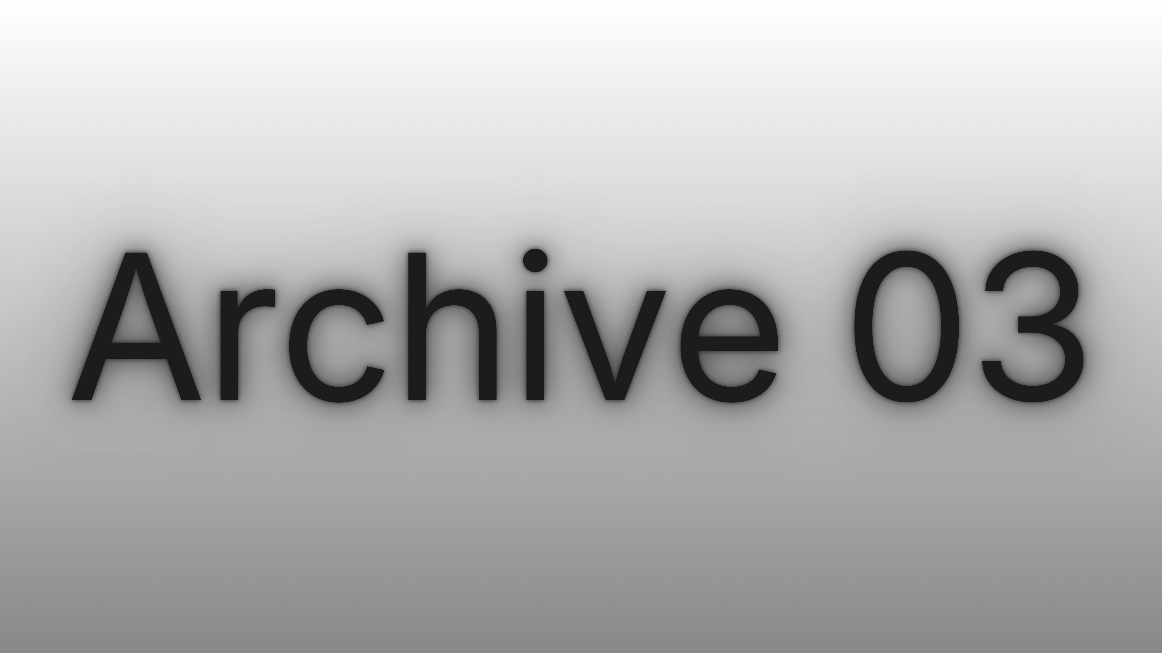 Archive 03